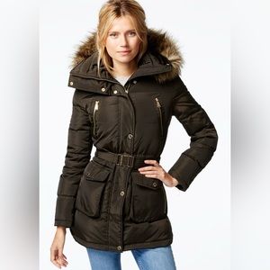 Michael Kors Faux Fur Jacket XS